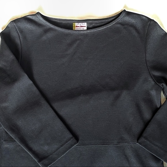 Hanna Andersson 3/4 Sleeve Sweatshirt Maxi Dress Size M - Picture 4 of 4